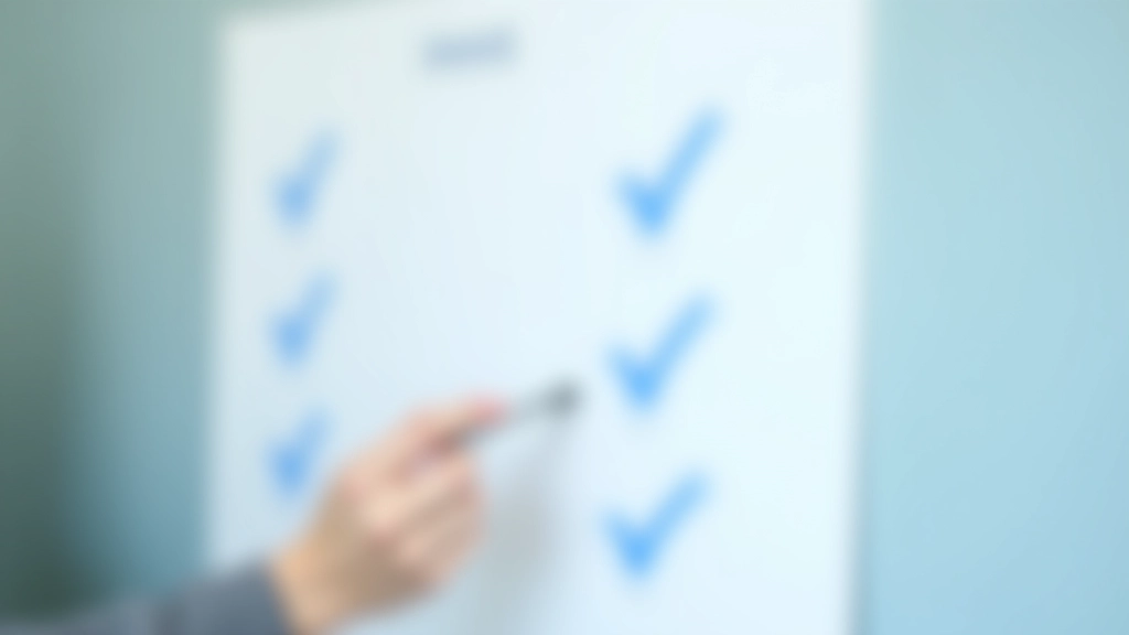 Simple wall calendar marked with blue checkmarks tracking weekly progress over month